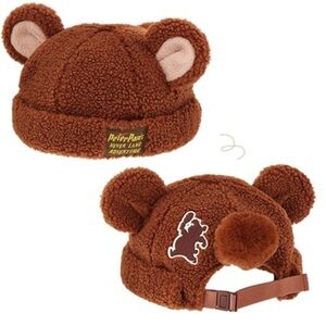 Disney Peter Pan Lost Boys Adventure Bear Hat beanie